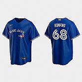 Blue Jays #68 Jordan Romano Royal Replica Jersey,baseball caps,new era cap wholesale,wholesale hats